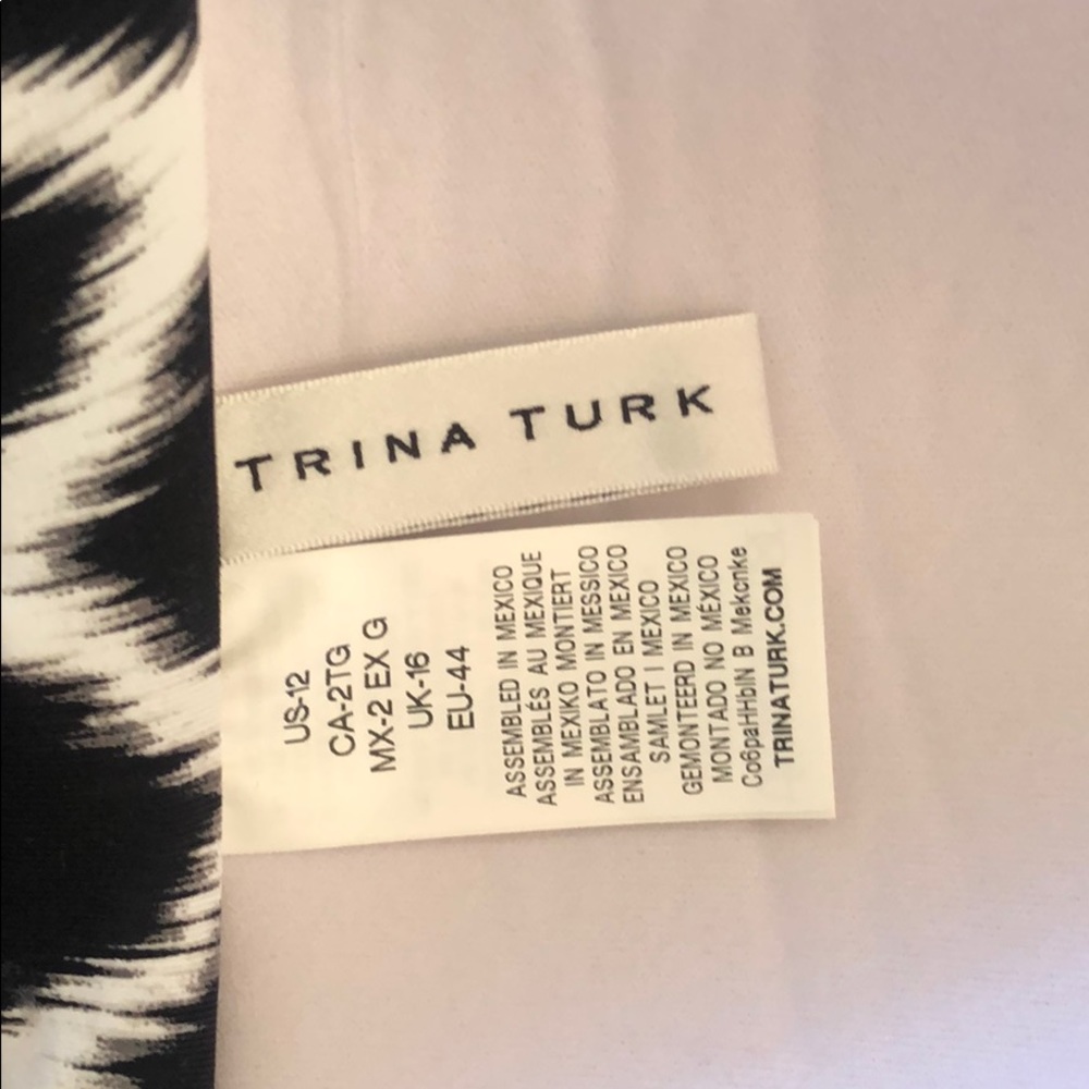 NWOT Trina Turk molded bikini top sz 12 - Picture 3 of 6